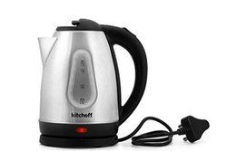 Kitchoff 1.7-Litre Automatic Electric Kettle(Silver and Black)
