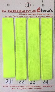 Neon Green Stripe Polyester Webbing