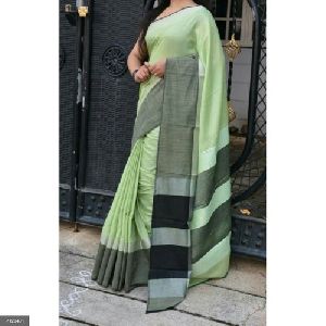 Jacquard Linen Saree