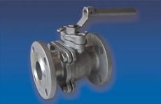 Flanged End 2 PC Ball Valve