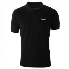 Reebok Core Polo Black T Shirt