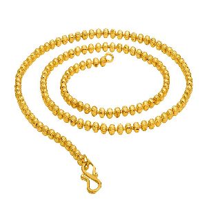 Ankur astonish gold plated boll chain for women