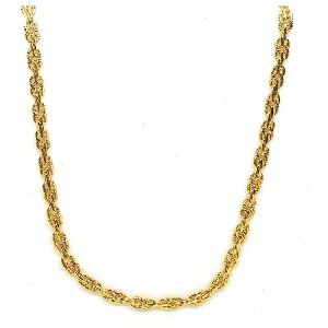 Ankur fancy gold plated rope chain for women