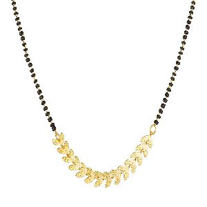 Ankur finely gold plated printed mangalsutra for women