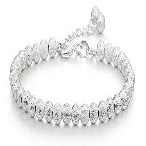 Ankur incredible rhodium plated boll design bracelet for women