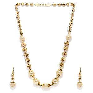 Ankur marvellaus gold plated necklace set for women