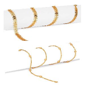 Ankur trendy gold plated chain for women