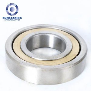 SUNBEARING Angular Contact Ball Bearing 7204C Silver 20*47*14mm Chrome Steel GCR15