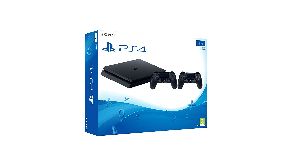 Sony PS4 1 TB Slim Console with Additional Dualshock Controller Pasted Outside Box (Black)