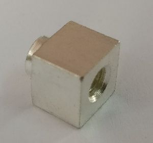 Brass Terminal Silver Plated