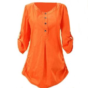 Plain Georgette Dhunki Ladies Western Designer Top, Size: M,XL at Rs  259/piece in Surat