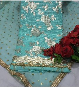 DYE ABLE EMBROIDERY FABRIC