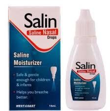 Saline Nasal Moisturizer Drops
