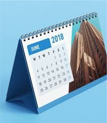 Tabletop Calendar