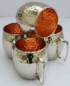 Copper Nickel Plated Mule Mug