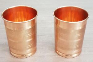 Copper Silver Touch Design Tumbler