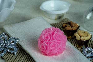 Rose Pink Candle