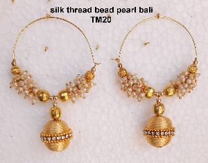 Silk Thread Bead Pearl Bali