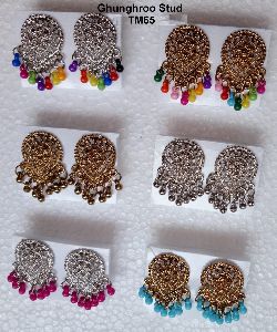 Stud Ghunghroo Earrings