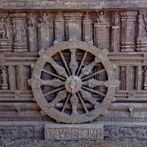 Sandstone Konark Wheel