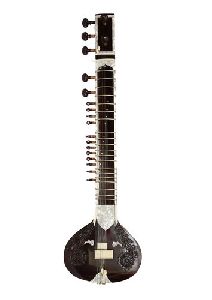 Sitar Half Decorated