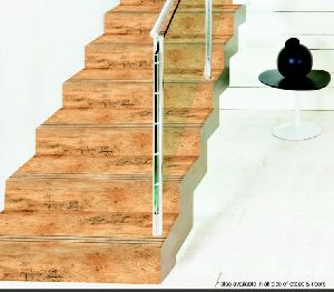 Single Wooden Step Riser Tiles