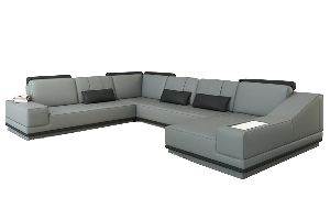 LSLS-016 L Shape Leatherite Sofa