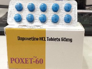 DAPOXETINE HCL TABLETS 60 mg (POXET)