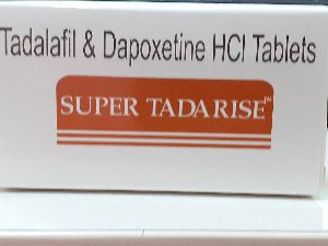 TADALAFIL & DAPOXETINE HCI TABLETS (SUPER TADARISE)