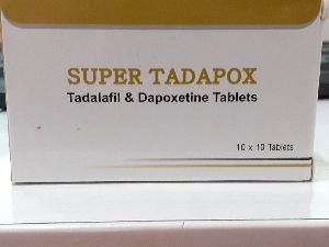 TADALAFIL & DAPOXETINE TABLETS (SUPER TADAPOX)