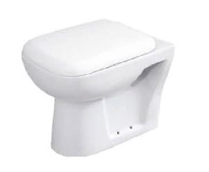 High Quality Water Saving White Ceramic Washdown P-Trap Two Piece WC Toilet