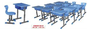 School Bench and Chair Set
