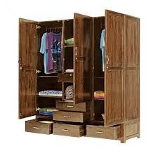 wooden wardrobe