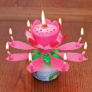 Birthday Cake with Burning Candles for Celebration Stock Image - Image of  happy, gift: 176709143