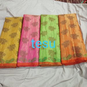 Baarasi Tissue Silk Weave Sarees