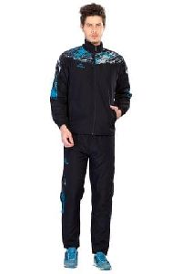 Mens Navy Blue Half Sublimation Micro Polyester Tracksuit