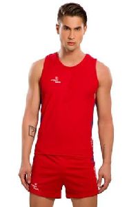 Mens Red Athletic Kit