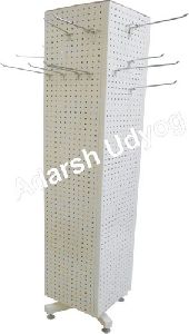 Multicolor Revolving Perforated Stand