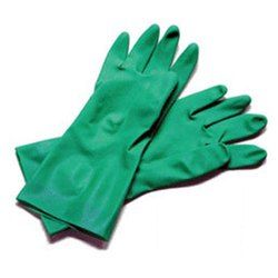 Plain PVC Supported Gloves