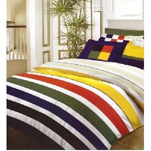 Multicolor Double Bed Sheet
