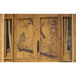 Designer Wooden Carved Door