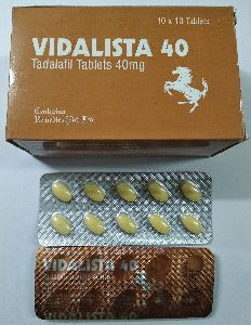Vidalista - 40 mg Tablet