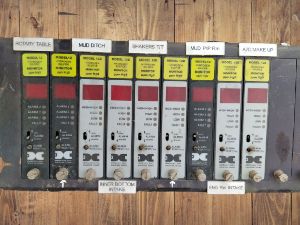 DETCON MODEL 12 & 12B HYDROGEN SULFIDE MONITOR ppm H2S PANEL