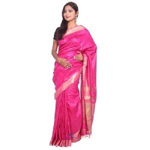 Indian Tissue Linen Saree