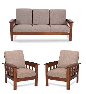 wooden sofa set