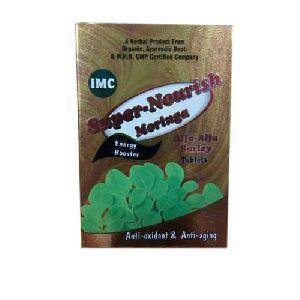 Super Nourish Moringa Tablets, For Cosmetic, Packaging Type : Box