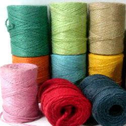 bleached yarn