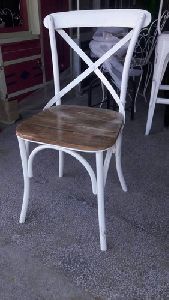 Cross Back Cafe Chair