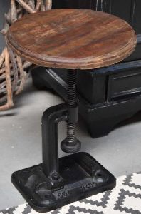 Iron Adjustable Stool