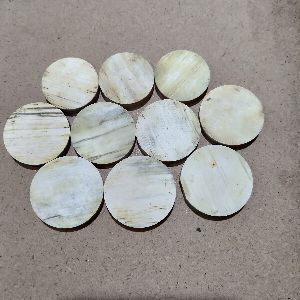 Africa Ox Hallow Button Blanks